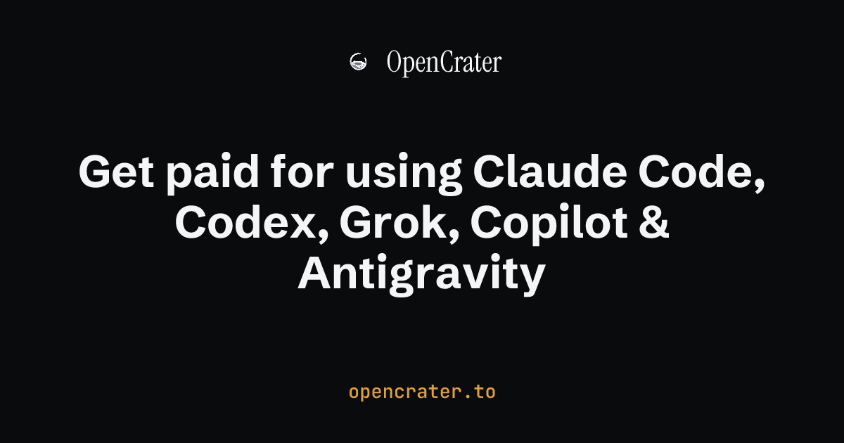 OpenCrater screenshot 1